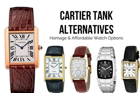 vintage cartier watch dupe|look alike cartier watches.